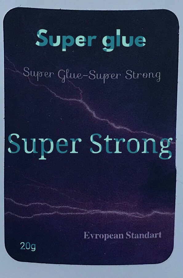 Супер-клей "SUPER STRONG 999" 20г