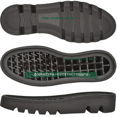 2526 TR р.36-40 кіл-р.ЧЕРНИЙ Підошва жіноча