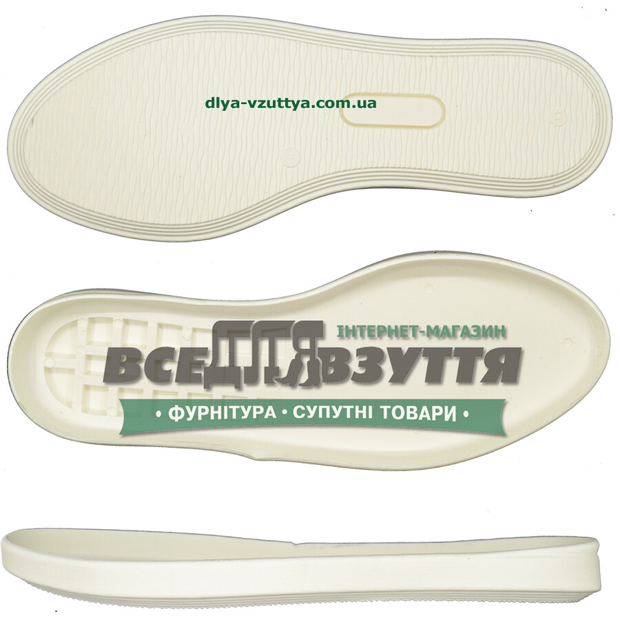 2631 TR р. 36-41 кіл-р. Белий  Підошва жіноча