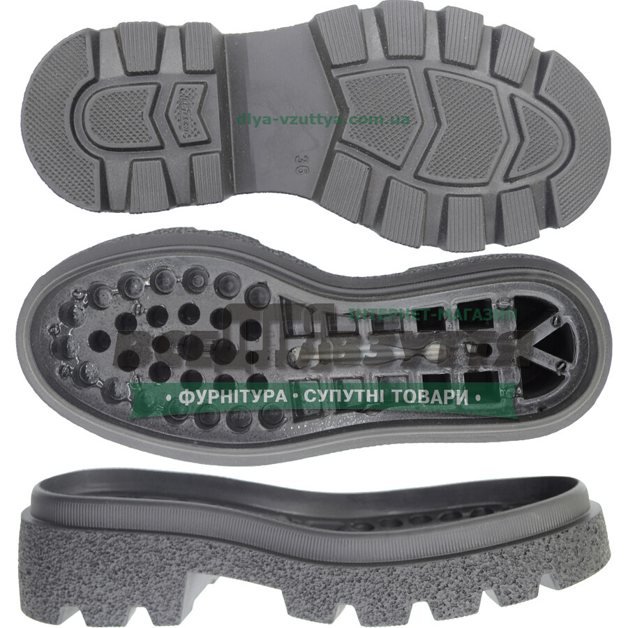 3366 PU р. 36-41  Подошва женская