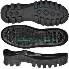 5570 TR чорн. р.40-45 Підошва чоловіча