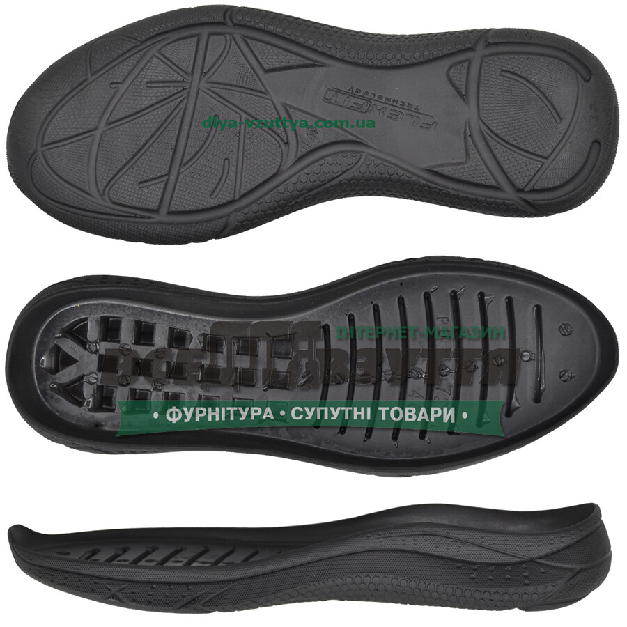 7271 PU ЧЕРН. р.40-45 Підошва чоловіча