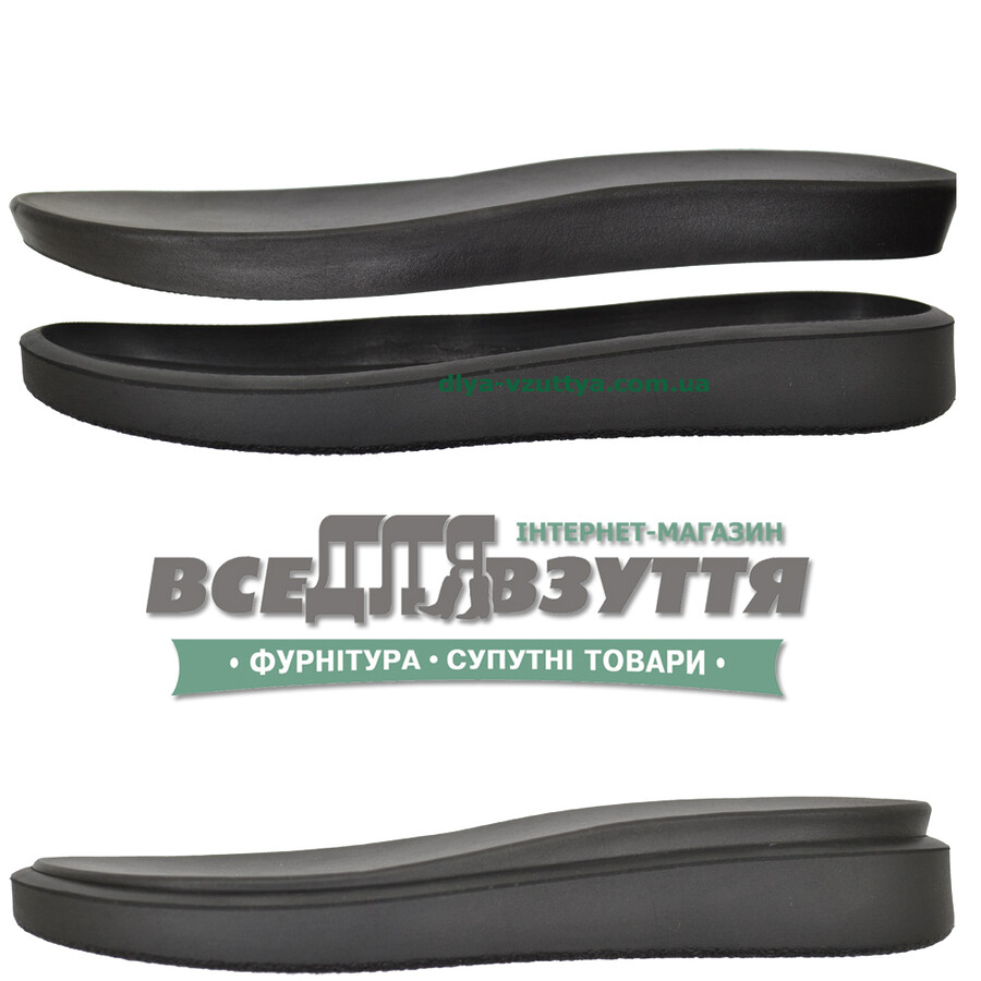 70127 / 7927 PU р. 36-40 + стелька цв. Черный Подошва женская