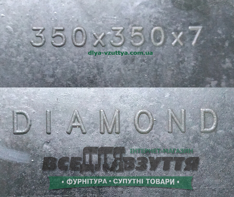 DIAMOND 7*350*350 Набоечная резина