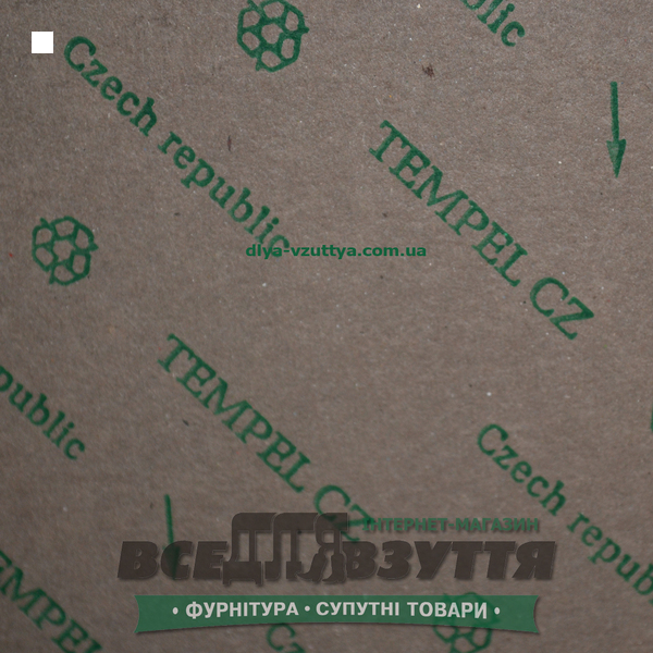 Картон TEMPEL CZ / Для полустелек 1,5*1500*1000