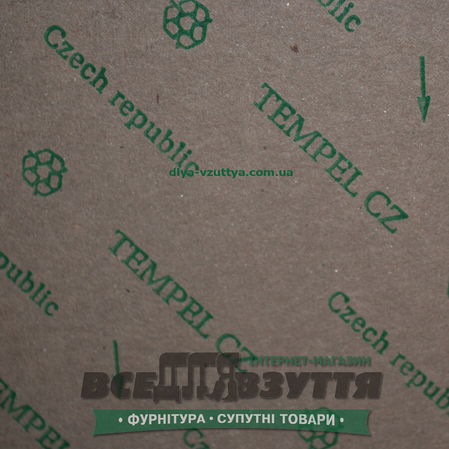 Картон TEMPEL CZ / Для полуустілок 0,8*1500*1000