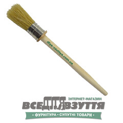 Кисточка деревянная №20 (круглая)