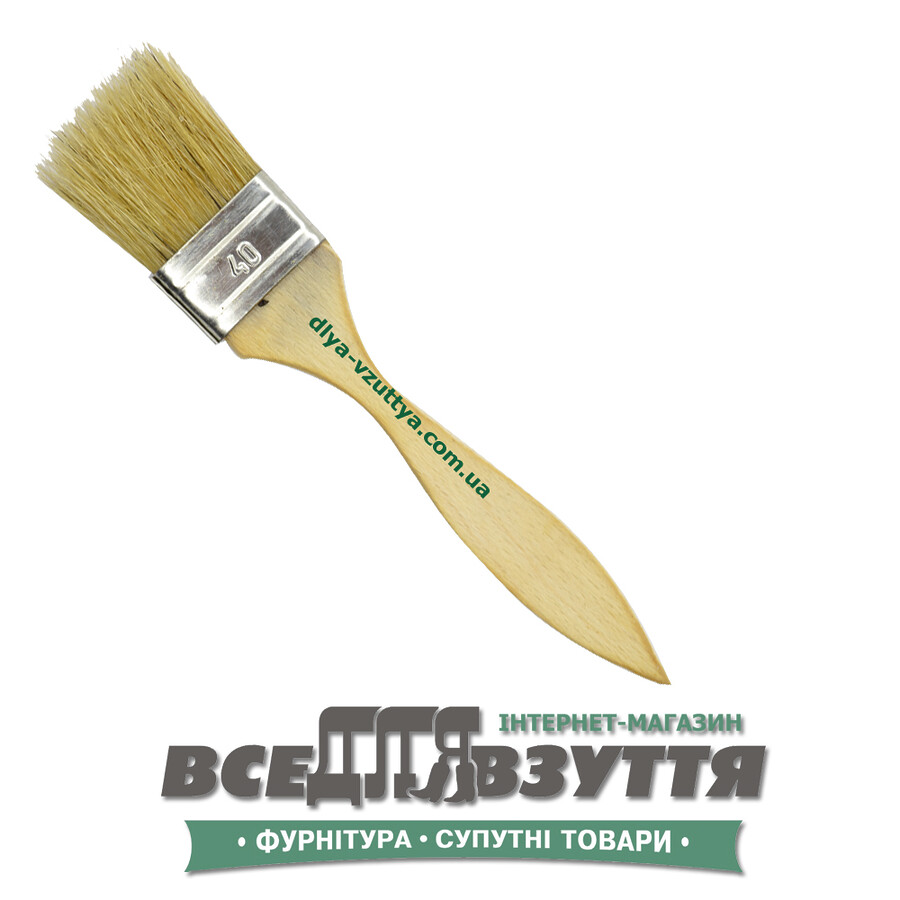 Кисточка деревянная 40/8
