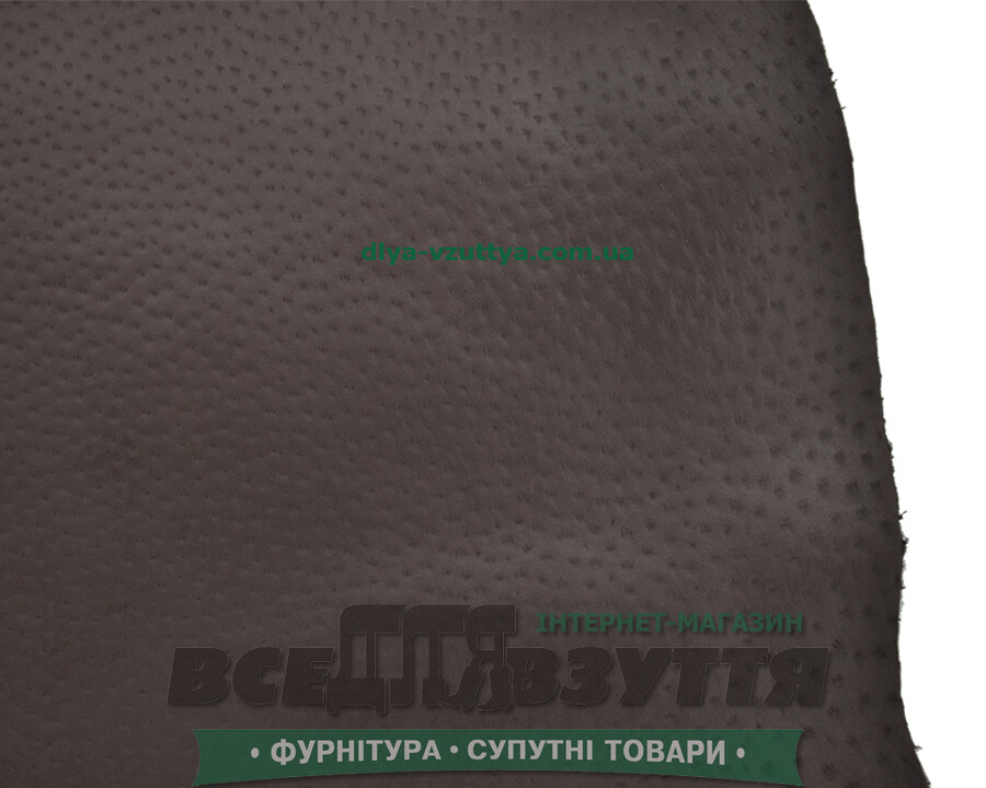 Кожа натуральная Подкладочная/стелечная темно-коричневая