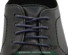 Шнурок вощеный круглый 1.2.0 (50см) синий