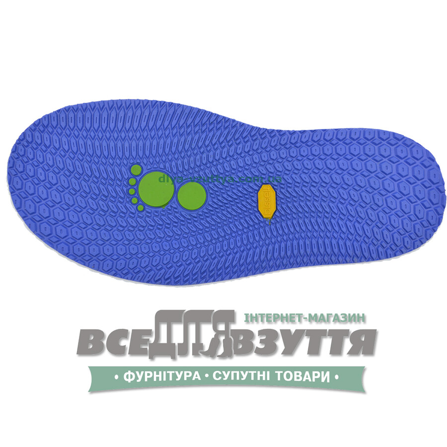 Слід-підошва Bissell т.4мм кіл-р. синий